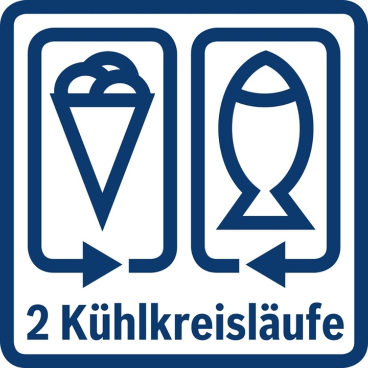 Actual product image Bosch Hausgeräte KIF51AFE0 (220 l)