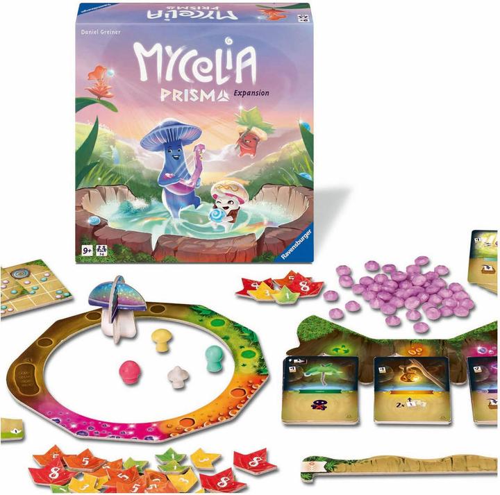 Produktbild Ravensburger Mycelia Prisma Erweiterung - ab 9 Jahre (Deutsch, Englisch, Französisch, Italienisch, Niederländisch, Spanisch, 1 - 4 Spieler)