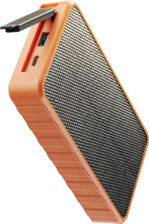 Cellularline CELLULAR LINE Solar 20000 (20000 mAh, Power Delivery, Orange (20000 mAh, 20 W)