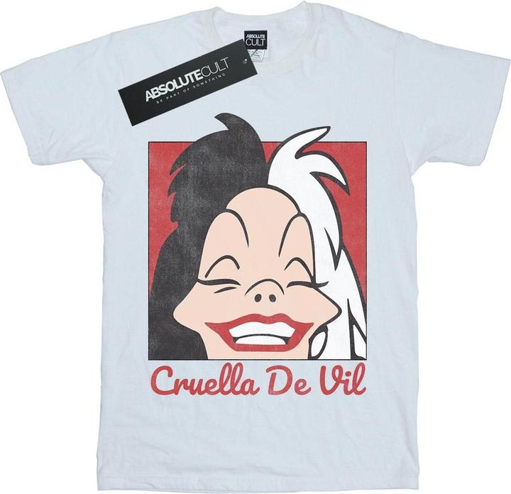 Image du produit Disney - T-shirt CRUELLA DE VIL CROPPED HEAD - Fille (116)