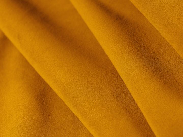 Actual product image Cosmopolitan Design Velvet Right Sofa, "Arendal", 4 Seats, Yellow, 262x102x70 Made in Europe