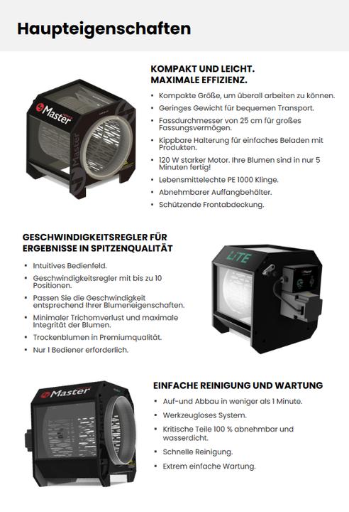 Produktbild Master Trimmer Dry 100 LiTE