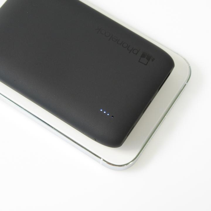 Produktbild PhoneLook 15W kabellose externe MagSafe Qi Batterie Power Bank 5000 mAh Ladegerät (5000 mAh, 20 W)