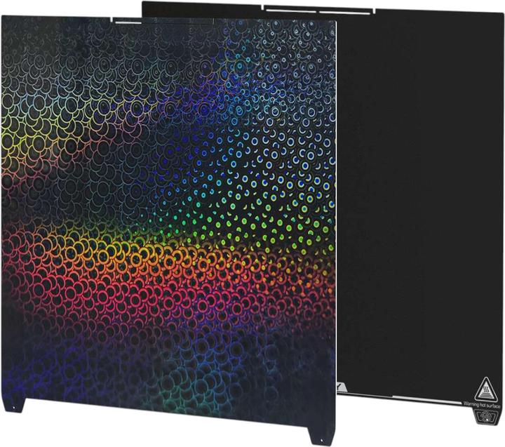 Produktbild Creality 370x370mm K2 Plus PEI Magnetische Federstahl Bauplatte Druckplattform Kaleidoscope (Platte)