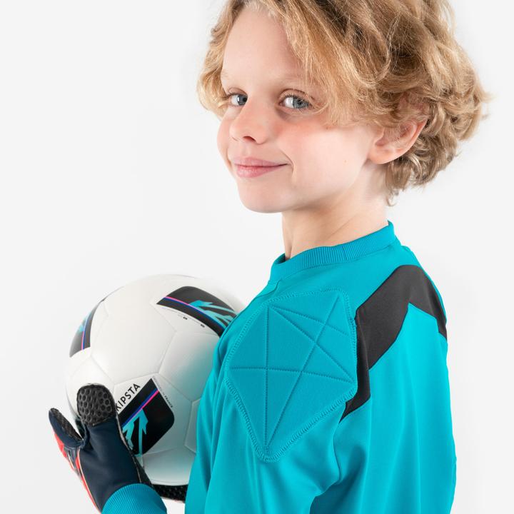 Produktbild Kipsta Kinder Fussball Torwarttrikot - F100 türkis (12XL)