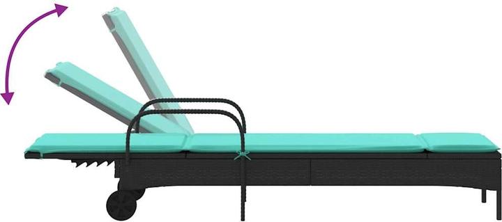 Produktbild vidaXL Sonnenliege (200 cm)