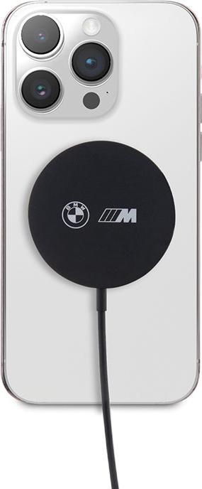Produktbild BMW ład. indukcyjna BMCBMSPLK 15W MagSafe czarny/black M Edition (15 W)