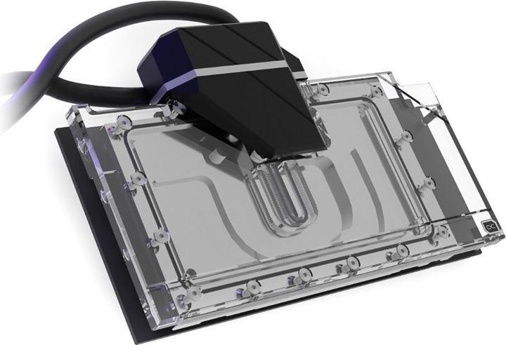 Actual product image Alphacool Eiswolf 2 AIO - 360mm RTX 3090TI Suprim X with Backplate