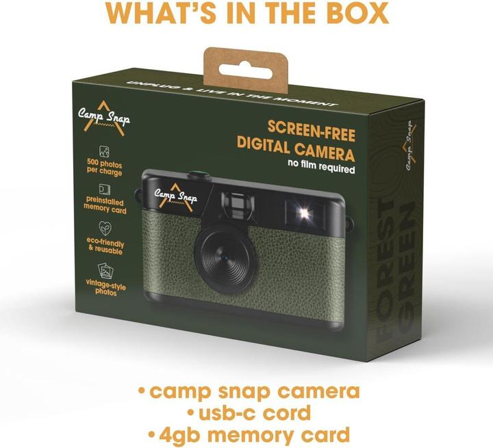 Actual product image Camp Snap CS-V105-GR-WW (4.8 mm, 8 Mpx, 1/3.2")