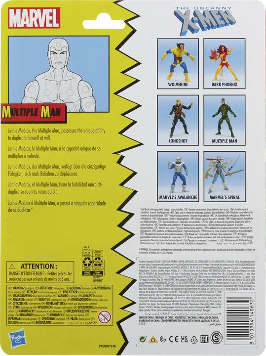 Image du produit Hasbro The Uncanny X-Men Marvel Legends Figurine Multiple Man