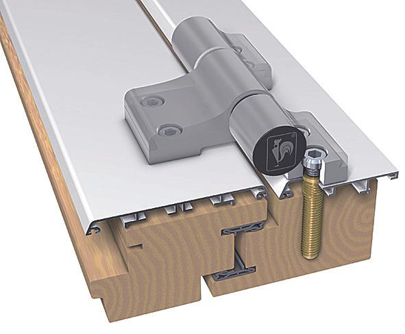 Produktbild Dr. Hahn Türband Holz/Alu Hahn Serie 4 / A 951