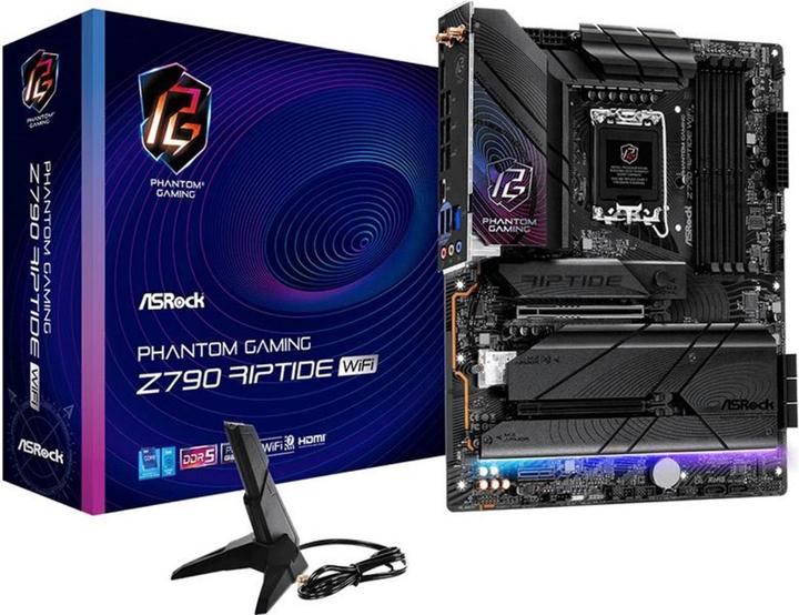 Actual product image AsRock Z790 Riptide WiFi 1700 HDMI/DP DDR5 (LGA 1700, Intel Z790, ATX)
