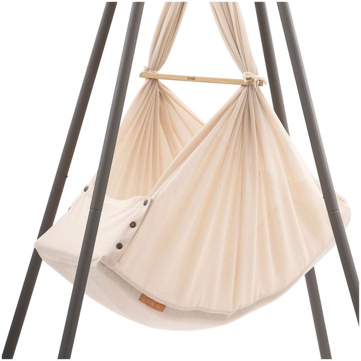 Produktbild Nonomo Federwiege mit Tipi anthrazit