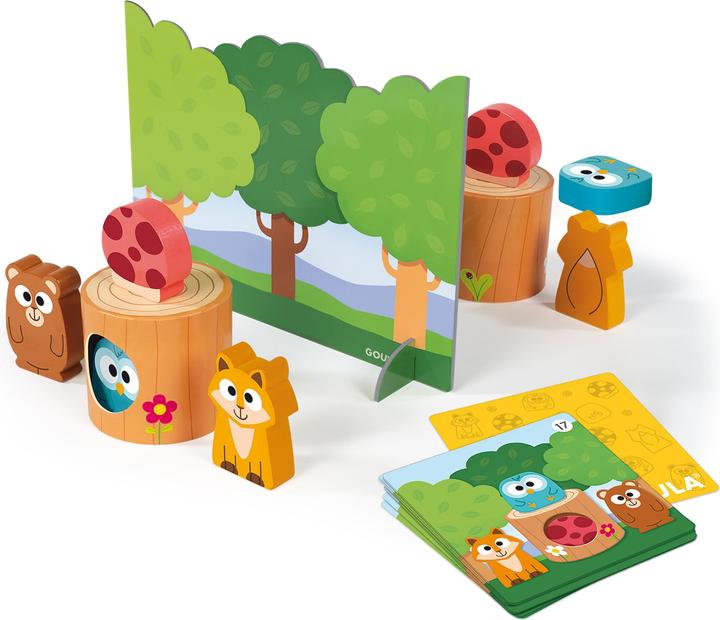 Produktbild Jumbo JUM53171 - Memo Friends, Kinderspiel, für 1-2 Spieler, ab 3 Jahren (Deutsch, 1 - 2 Spieler)