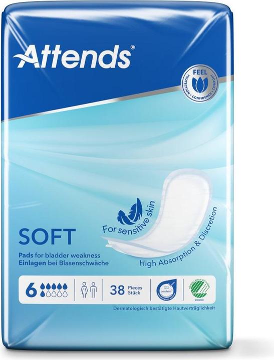 Actual product image Attends Soft 6 insoles (38 x)