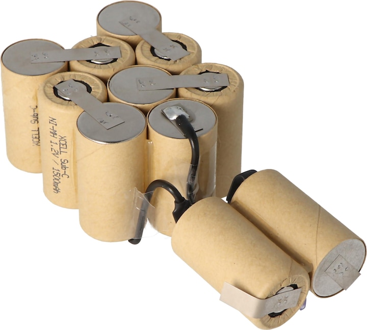 Produktbild XCell Ersatzakku passend für Kress ASX132, Kress 13,2 Volt Akku 2000mAh, NiMH Akku zum Selbsteinbau (2000 mAh)
