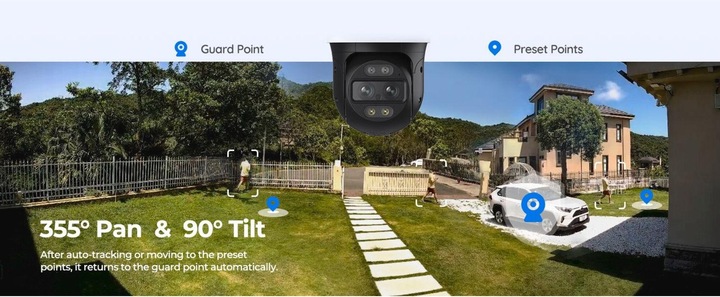Actual product image Reolink TrackMix Series P760-4K 8MP (3840 x 2160 pixels)