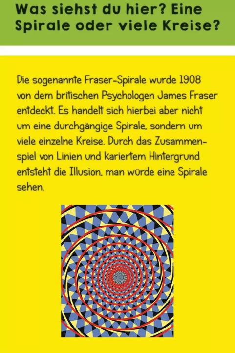 Produktbild Optische Täuschungen