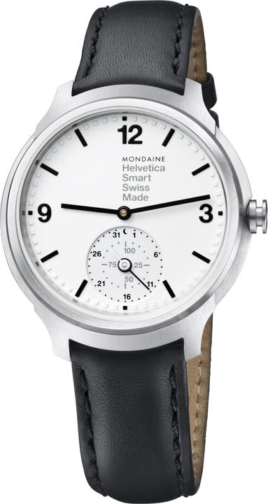 Mondaine Helvetica Connected (Fatto in Svizzera, Orologio interconnesso, 44 mm)