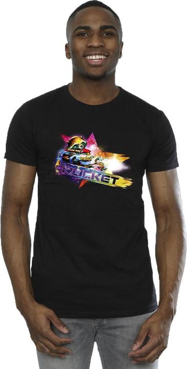 Image du produit - T-shirt GUARDIANS OF THE GALAXY ABSTRACT ROCKET RACCOON - Homme (5XL)