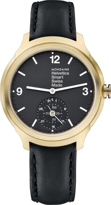 Produktbild Mondaine Helvetica Connected (Swiss Made, Hybrid Uhr, 44 mm)