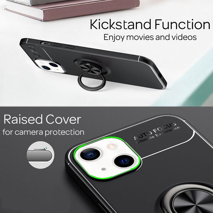 Actual product image Nalia Ring Silicone Cell Phone Case (Apple iPhone 13)