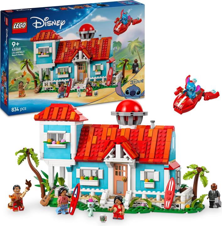 Actual product image LEGO The beach house from Lilo and Stitch (43268, LEGO Disney)