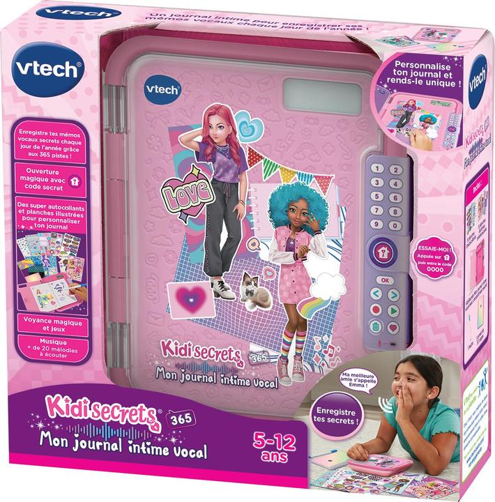 Produktbild VTech KidiSecrets 365 - Mon journal intime vocal (Französisch)