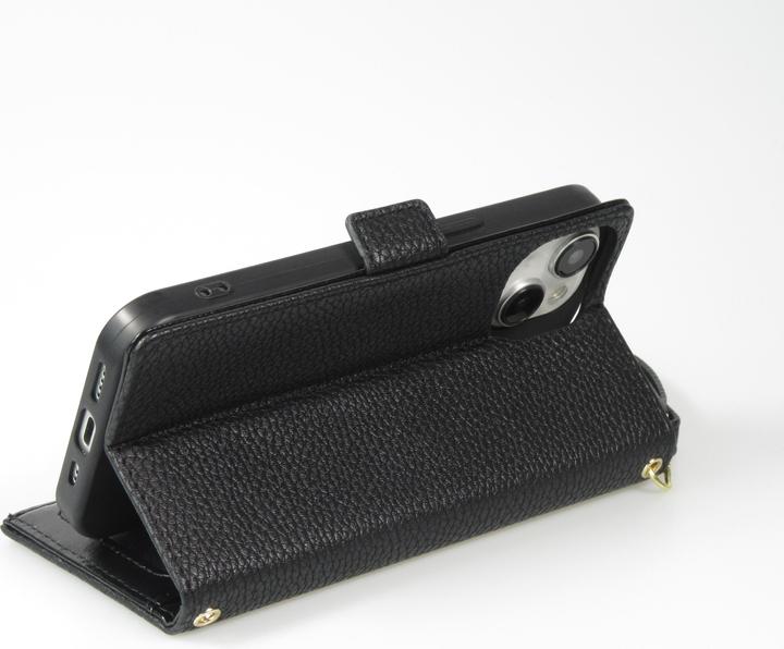 Produktbild PhoneLook Hülle Flip Wallet aus veganem Leder mit Brieftasche und Magnetverschluss (Apple iPhone 15)