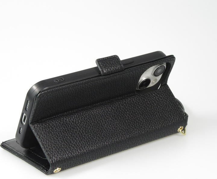 Actual product image PhoneLook Fourre Flip Wallet en cuir végétal avec portefeuille et fermeture magnétique (Apple iPhone 15)