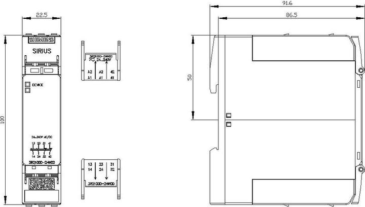 Actual product image Siemens SIEM coupling relay