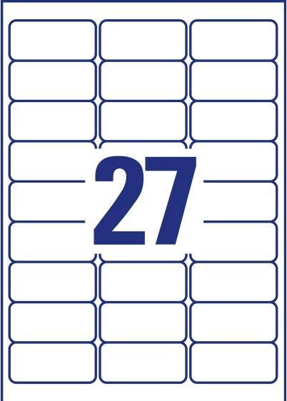 Actual product image Avery Universal Labels