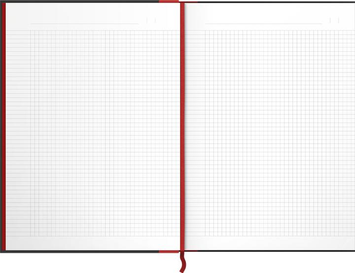 Image du produit Oxford Black 'n Red (A4, Quadrillé, Couverture rigide)