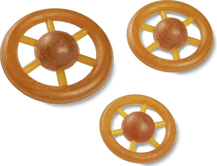 Immagine prodotto Wolters Giocattolo per cani Pure Nature Play Wheel, M, Ø 11 cm (Gioco da masticare per cani)