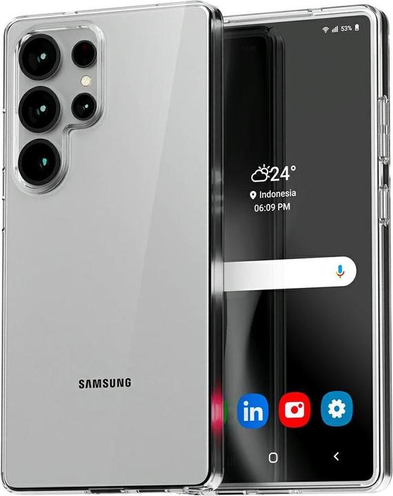 Produktbild Jelly Clear Samsung S25 Ultra S938 przezroczysty/transparent (Samsung Galaxy S25 Ultra)