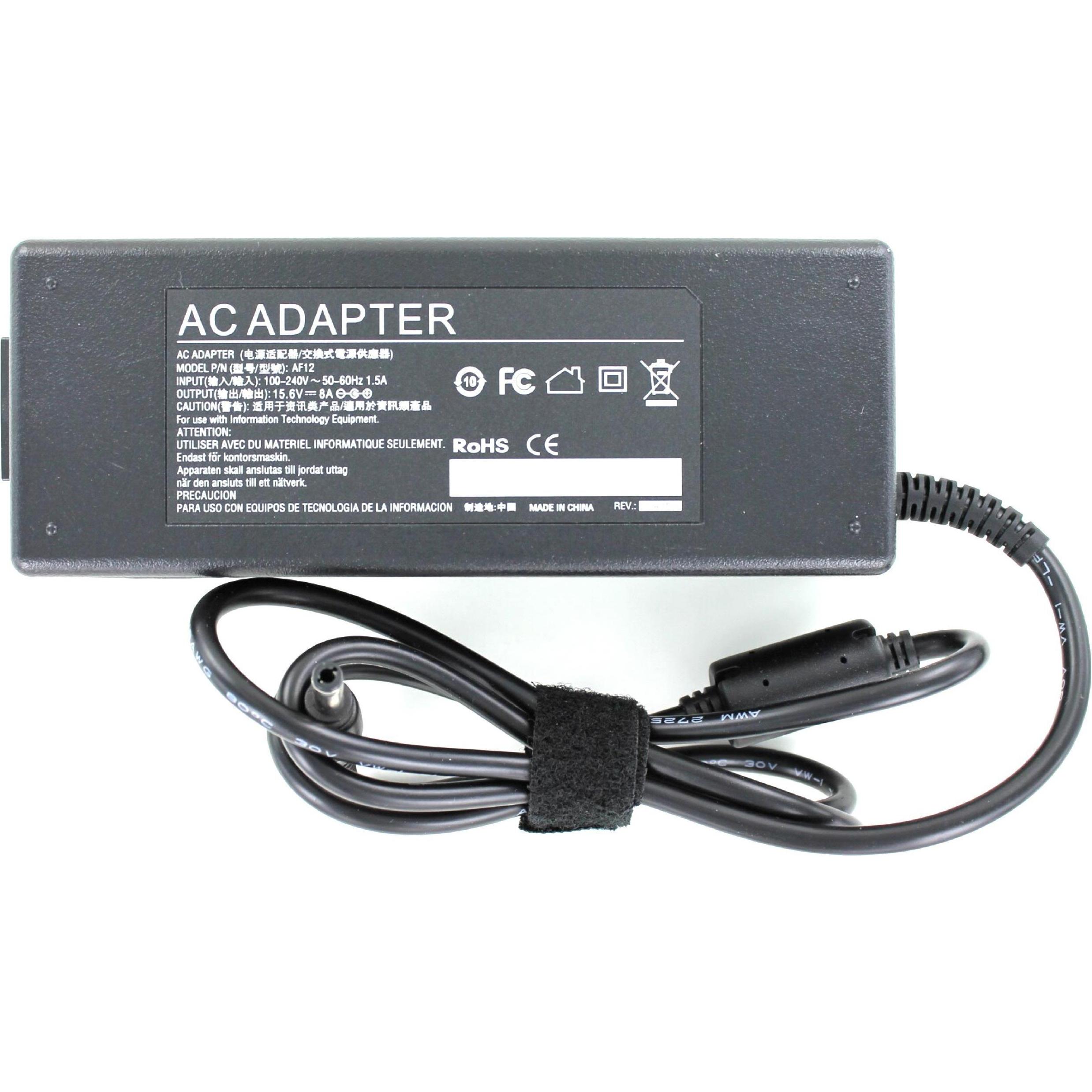 AGI 37892 - Notebook - Indoor - 100 - 240 V - 125 W - 15.6 V - Schwarz (125 W), Notebook Netzteil, Schwarz