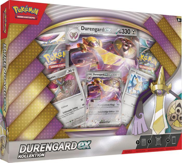 Pokémon Sammelkarten Durengard-ex Kollektion Fachhandelsexklusivartikel (Deutsch, Booster Pack)