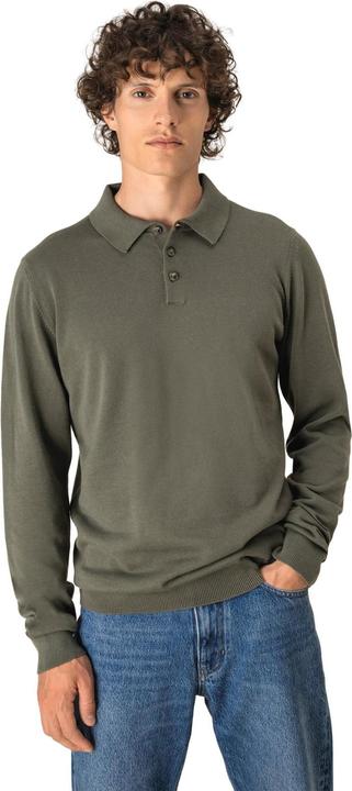 Spasso Langärmeliges Polo-Shirt