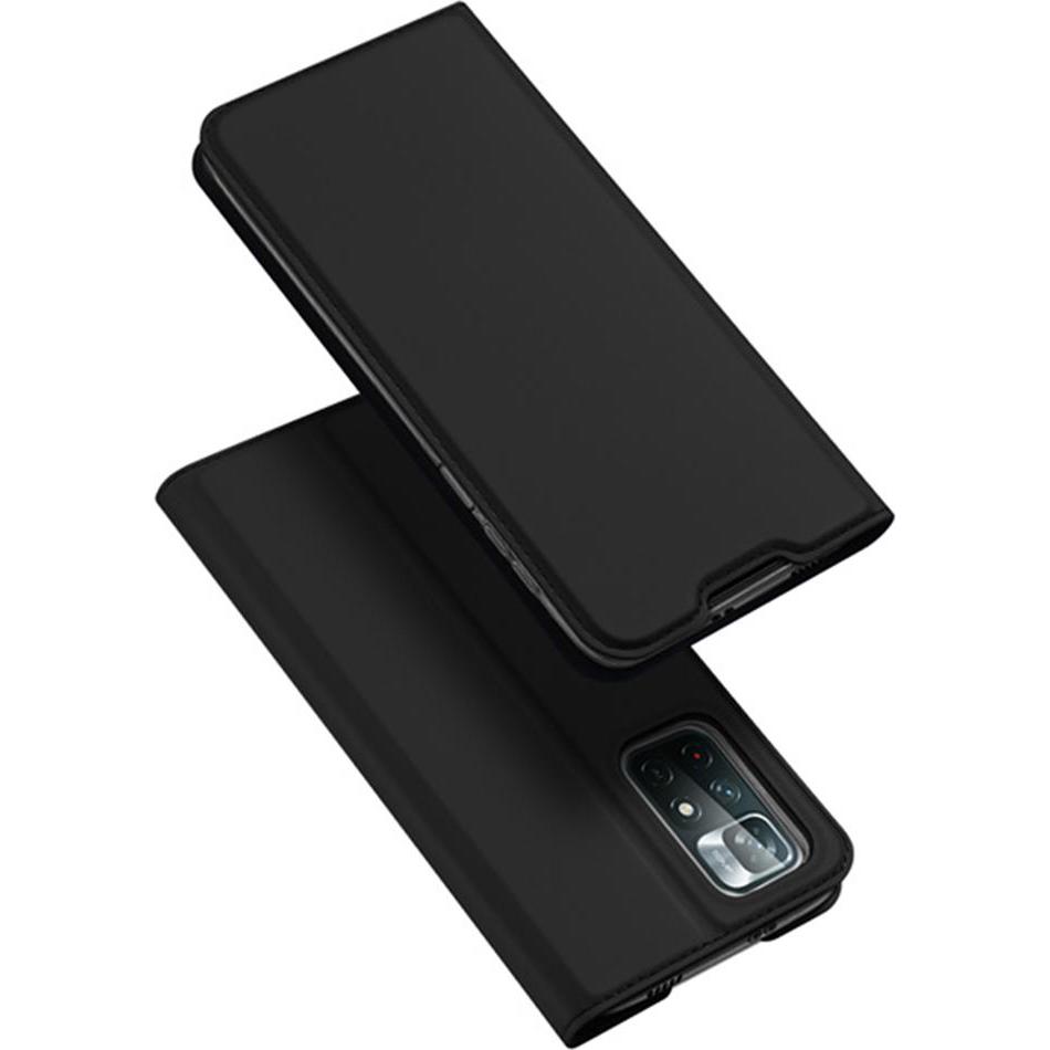 Dux Ducis Skin Pro Series Bookcover (Xiaomi Redmi Note 11S 5G), Smartphone Hülle, Schwarz