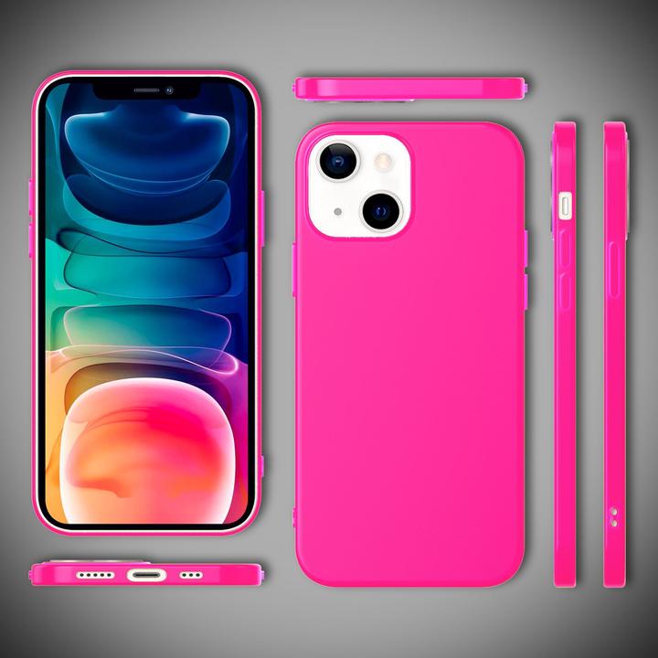 Actual product image Nalia Neon silicone mobile phone case (Apple iPhone 13)