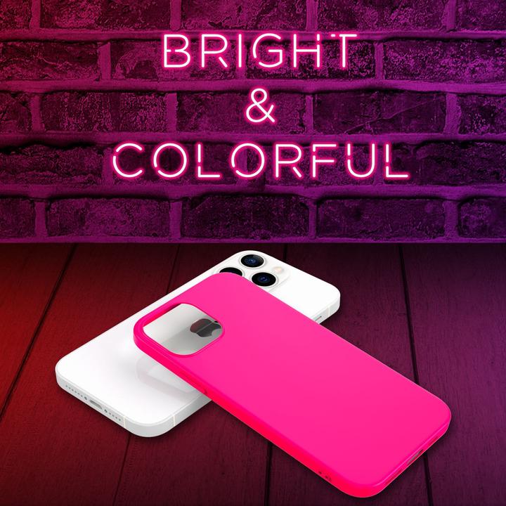 Actual product image Nalia Neon silicone mobile phone case (Apple iPhone 13 Pro Max)