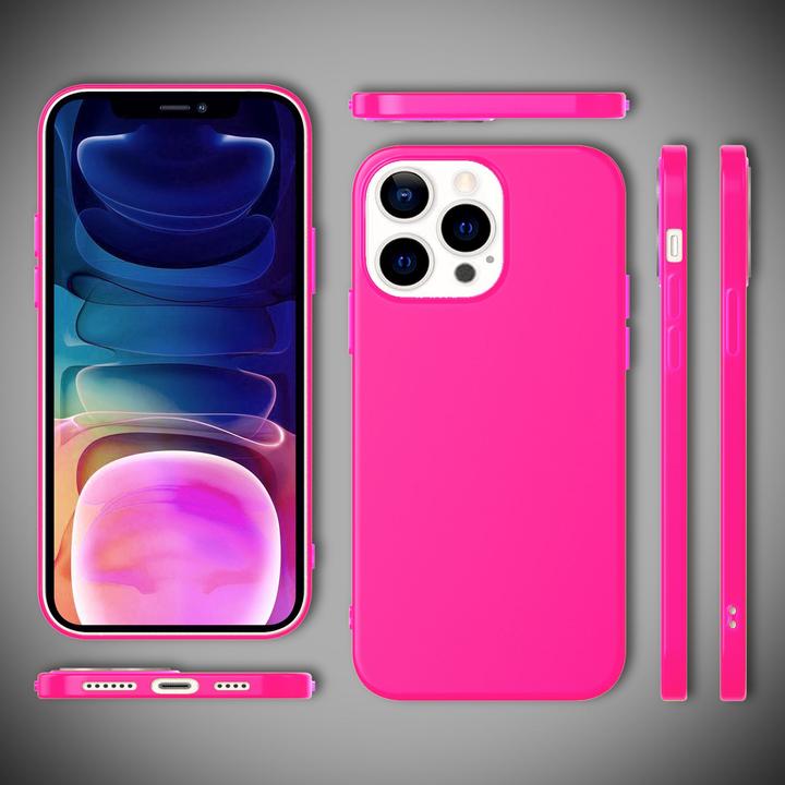 Actual product image Nalia Neon silicone mobile phone case (Apple iPhone 13 Pro Max)