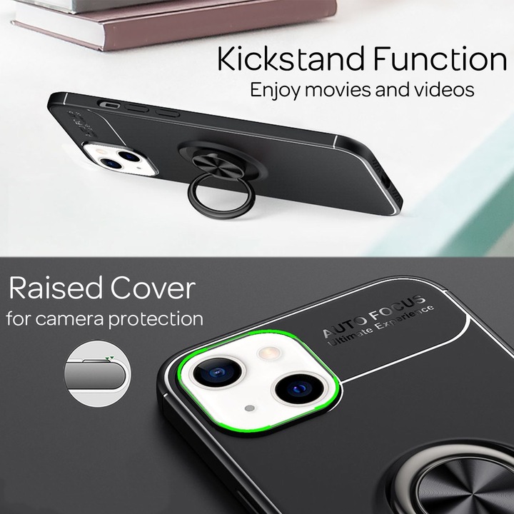 Actual product image Nalia Ring Silicone Cell Phone Case (Apple iPhone 13 mini)