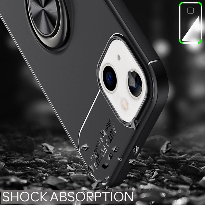 Actual product image Nalia Ring Silicone Cell Phone Case (Apple iPhone 13)
