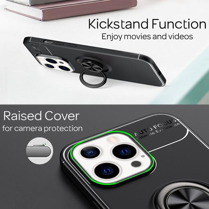 Produktbild Nalia Ring Silikon Handyhülle (Apple iPhone 13 Pro)