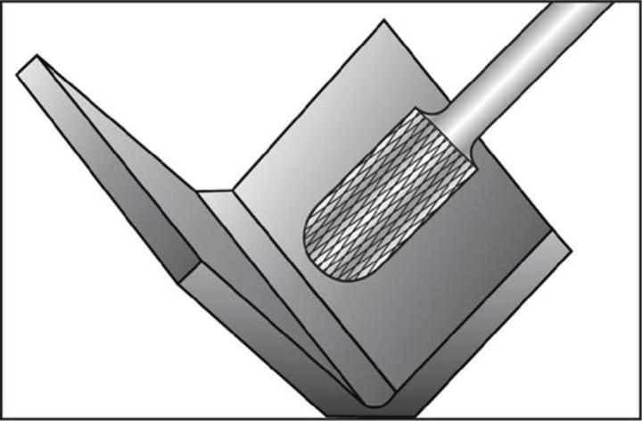 Produktbild Ruko Frässtift WRC D.6mm Kopf-L.18mm Schaft-D.6mm HM Verz.Alu