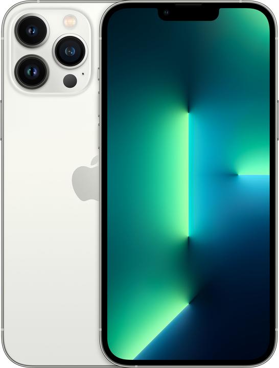 Apple iPhone 13 Pro Max (256 GB, Silver, 6.70", SIM + eSIM, 12 Mpx, 5G)