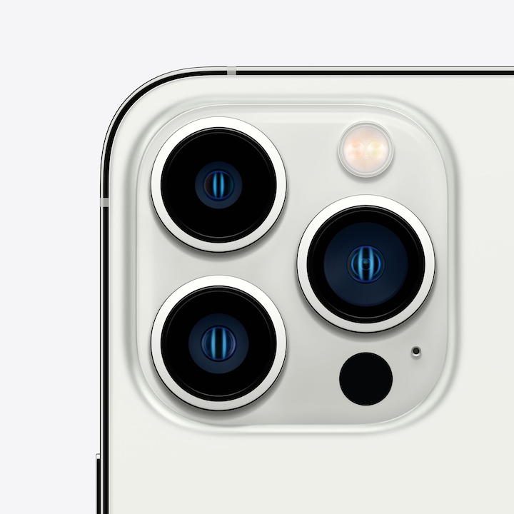 Productafbeelding Apple iPhone 13 Pro Max (256 GB, Zilver, 6.70", SIM + eSIM, 12 Mpx, 5G)