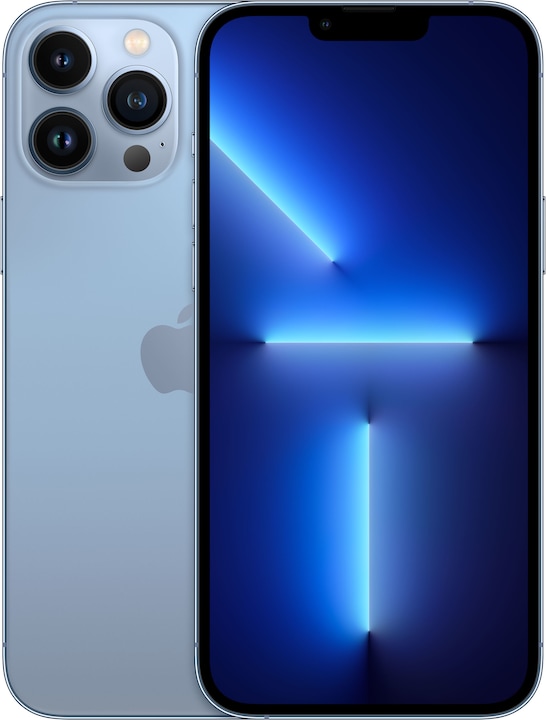 Apple iPhone 13 Pro Max (256 GB, Sierra Blue, 6.70", SIM + eSIM, 12 Mpx, 5G)