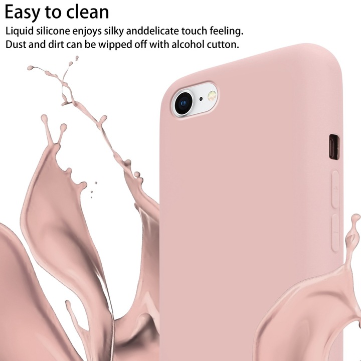 Actual product image Cadorabo TPU Cover Mobile Phone Chain Liquid (Apple iPhone 7, Apple iPhone SE (2nd Gen))